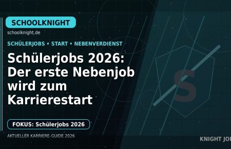 Schülerjobs 2026: Der erste Nebenjob wird zum Karrierestart: Der Karriere-Guide für Schülerjobs