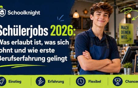 Der erste Job neben der Schule: Was 2026 fair, legal und wirklich lehrreich ist