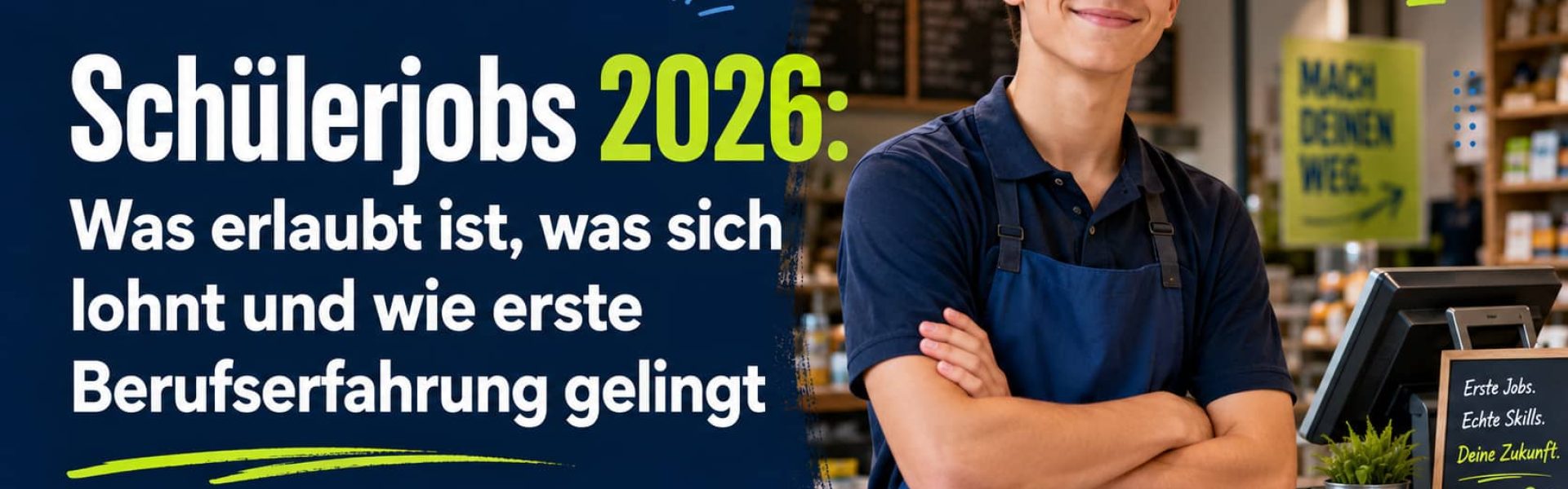 Der erste Job neben der Schule: Was 2026 fair, legal und wirklich lehrreich ist